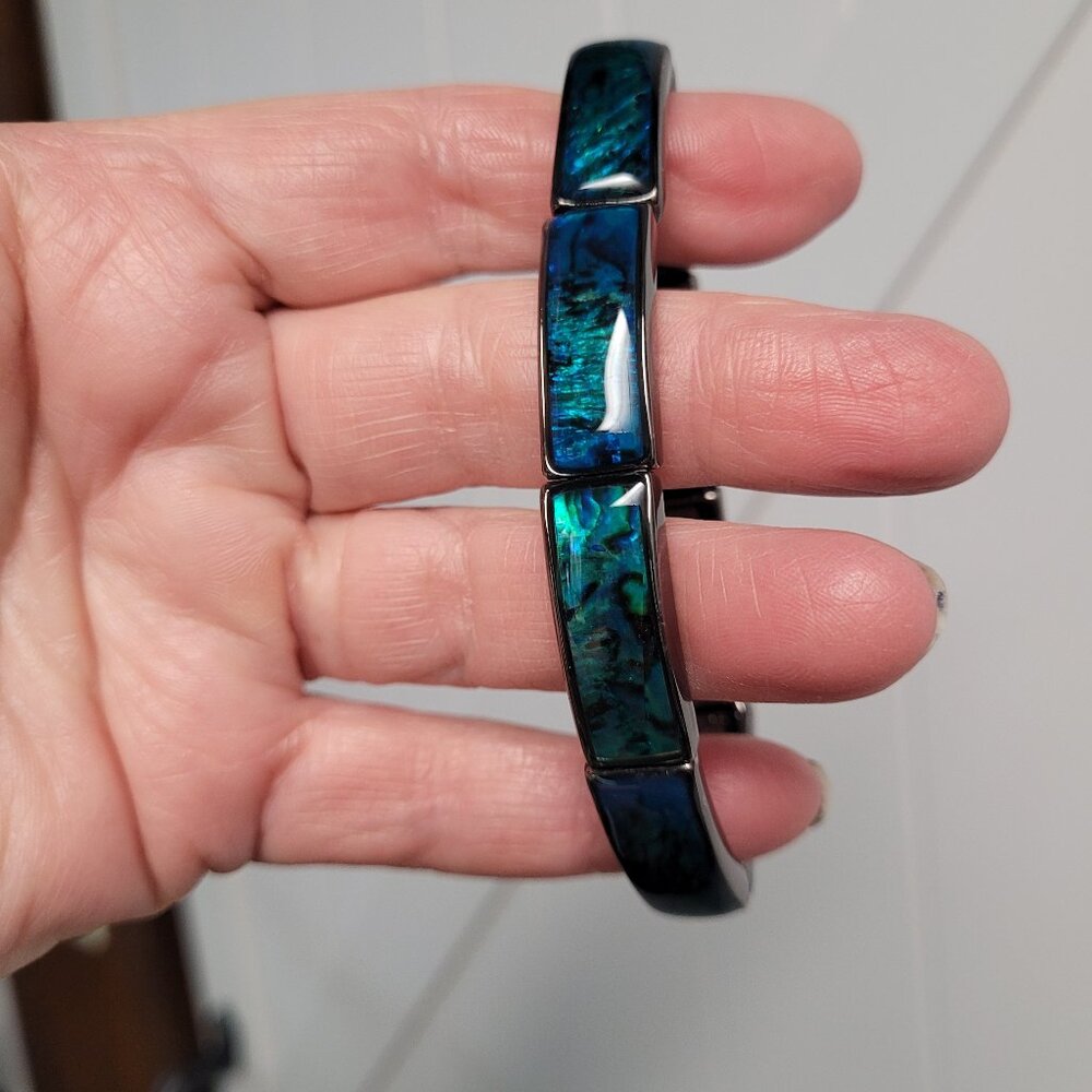 Lia Sophia Blue Green Bracelet